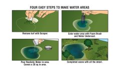 Sada na tvorbu vodnej hladiny