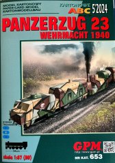 Panzerzug 23 - Wehrmacht 1940