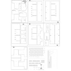 Tržnice Sukiennice v Krakově - Laserové doplňky - kostra, detaily
