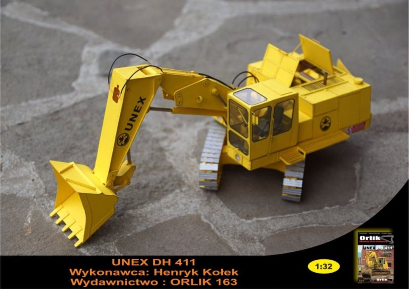 Pasové rypadlo UNEX DH 411