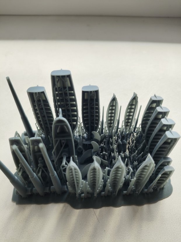 Bitevní loď Bouvet - 3D doplňky