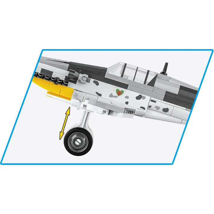 Messerschmitt BF 109G  WWII - Plastová stavebnice COBI