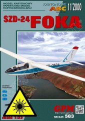 Kluzák Foka SZD-24 - kabinka