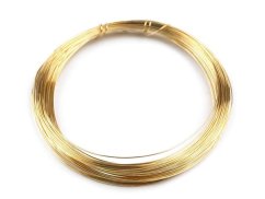 Drát Ø0,3 mm zlatá