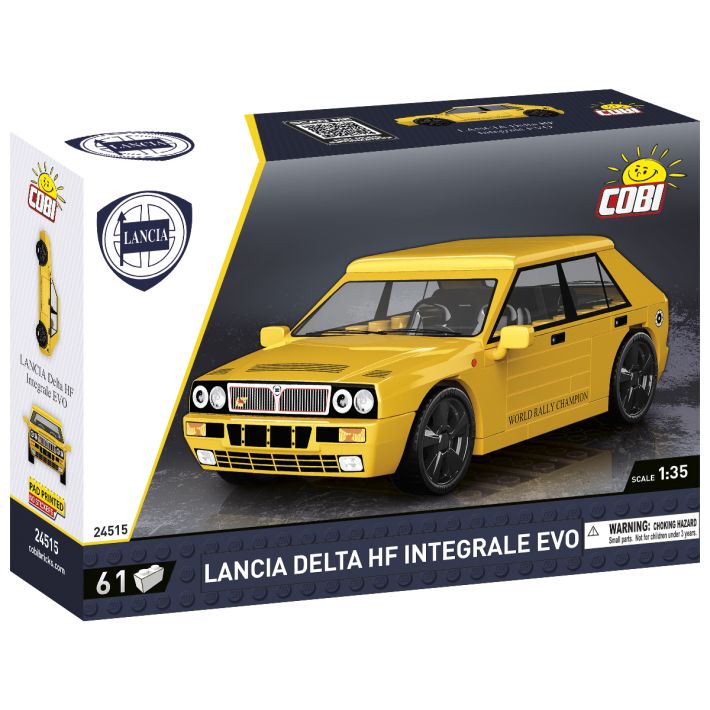 Lancia Delta HF Integrale EVO 1991 - Plastová stavebnice COBI