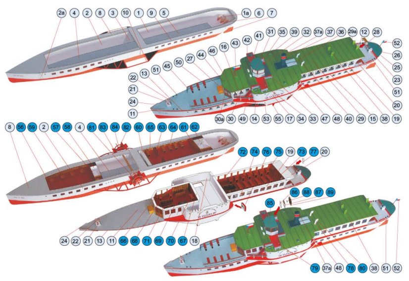 Parníky Vltava a Lana - výroční edice 2023