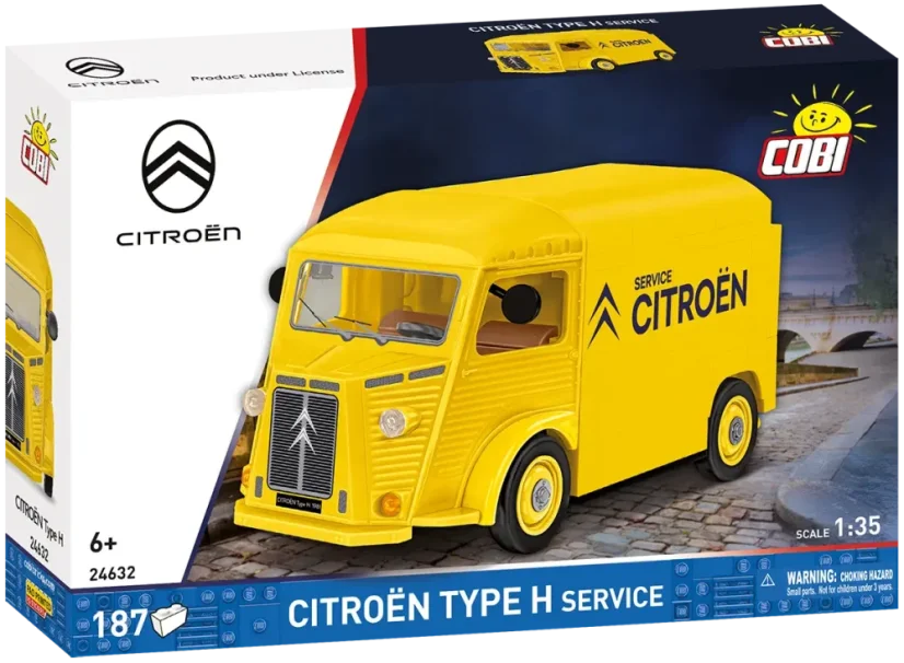 Citroën Type H Servisní vozidlo - Plastová stavebnice COBI