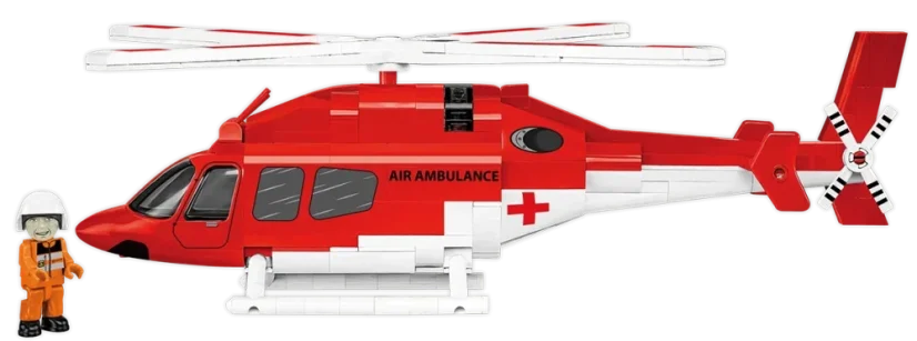 Bell 429 - Letecká záchranka - Plastová stavebnice COBI