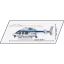 Bell 407 - Policie - Plastová stavebnice COBI