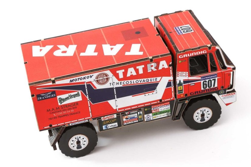 Tatra 815 4x4 Dakar 1988 - dřevěná stavebnice