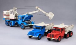 Tatra 111 D-030 A + Tatra 147 DC-5A - 3x model + 2x doplnky + príslušenstvo