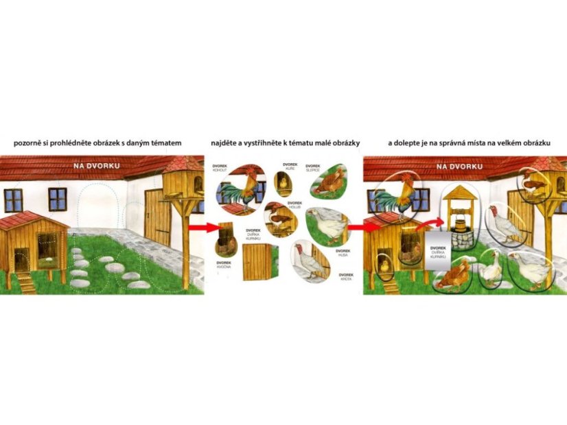 Začínáme vystřihovat - Na statku