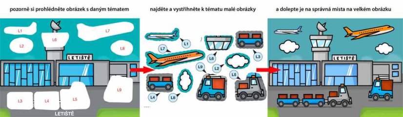 Městská skládačka Začínáme vystřihovat - Moje město