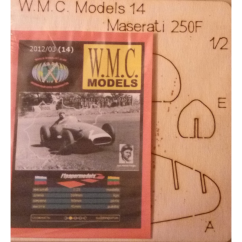 Maserati 250F 1957 - Laserové doplňky - kostra