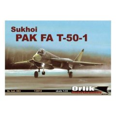 Sukhoi PAK FA T-50-1 - Paper model