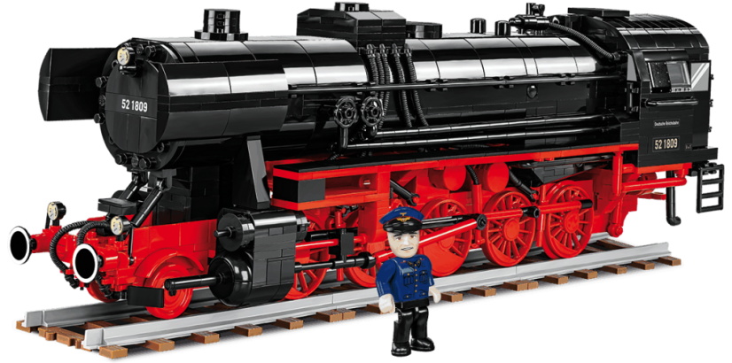 Parní lokomotiva DR BR 52/TY2 - Plastová stavebnice COBI