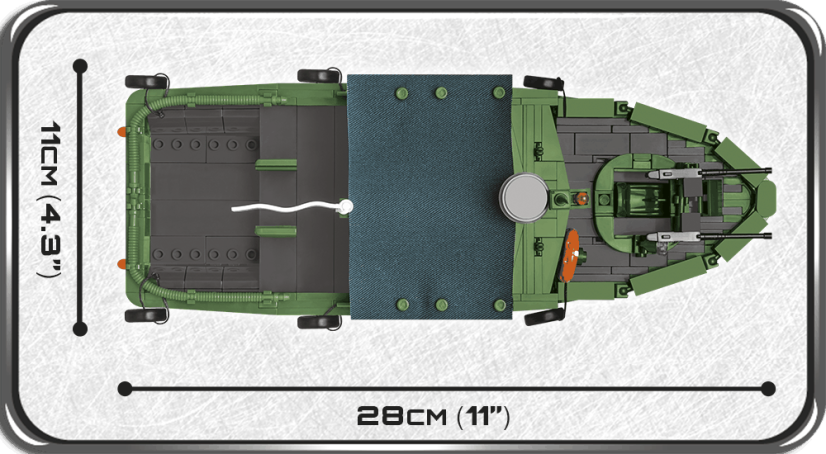Patrol Boat River MK II - Plastová stavebnica COBI