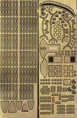 Photo-etched parts for CSS Alabama (Orel)