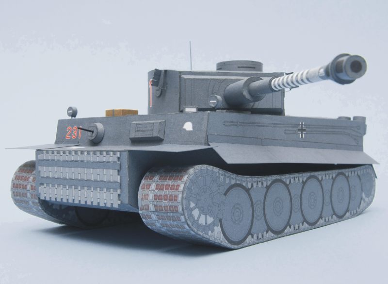Německý těžký tank Tiger VI Pz.Kpfw