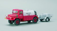 Tatra 128C with HEFA fuel trailer