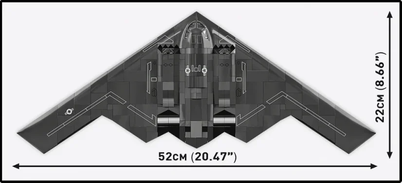 Northrop B-2 Spirit - Plastiková stavebnice COBI