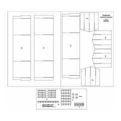 Vrchol šachty Kosciuszko - důl Ignacy - Laserové doplňky - kostra