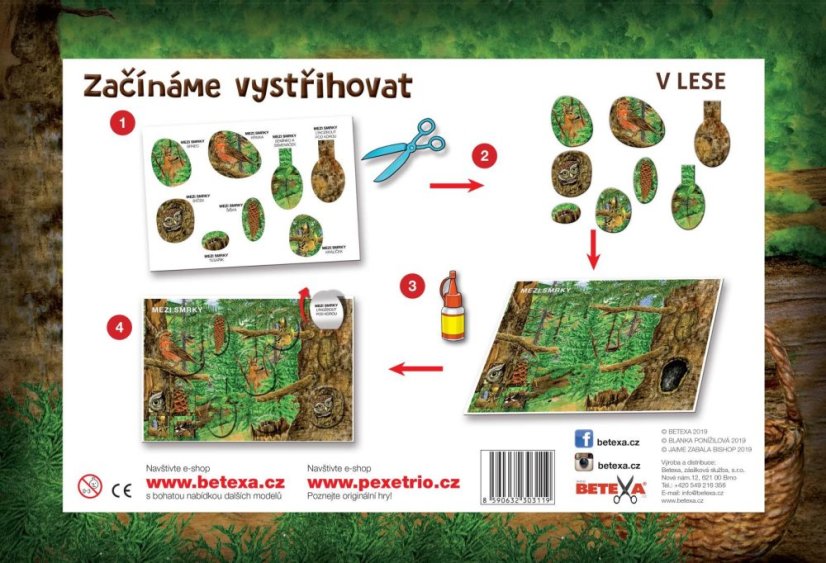 Začínáme vystřihovat - V lese