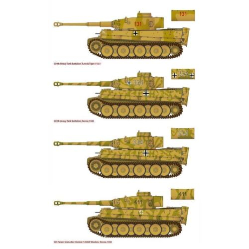German Tiger I Ver. Early 1/72