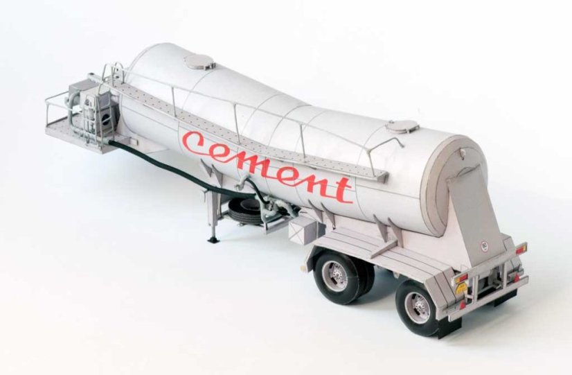 Návěs na přepravu cementu ZVVZ