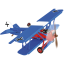 Fokker D. VII - Plastová stavebnice COBI