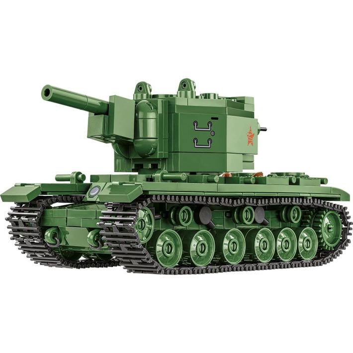 Tank KV-2 WWII - Plastová stavebnica COBI