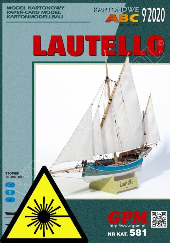 Plachetnice Lautello - Laserové doplňky - kostra, detaily, plachty