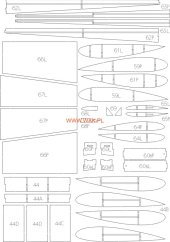 Letadlo Fairey Battle Mk.I - Laserové doplňky - kostra