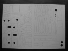 Dornier Do-18D - Laserové doplňky - kostra