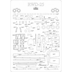 RWD-25 - Laserové doplnky - kostra
