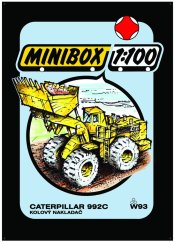 Caterpillar 992C, kolový nakladač