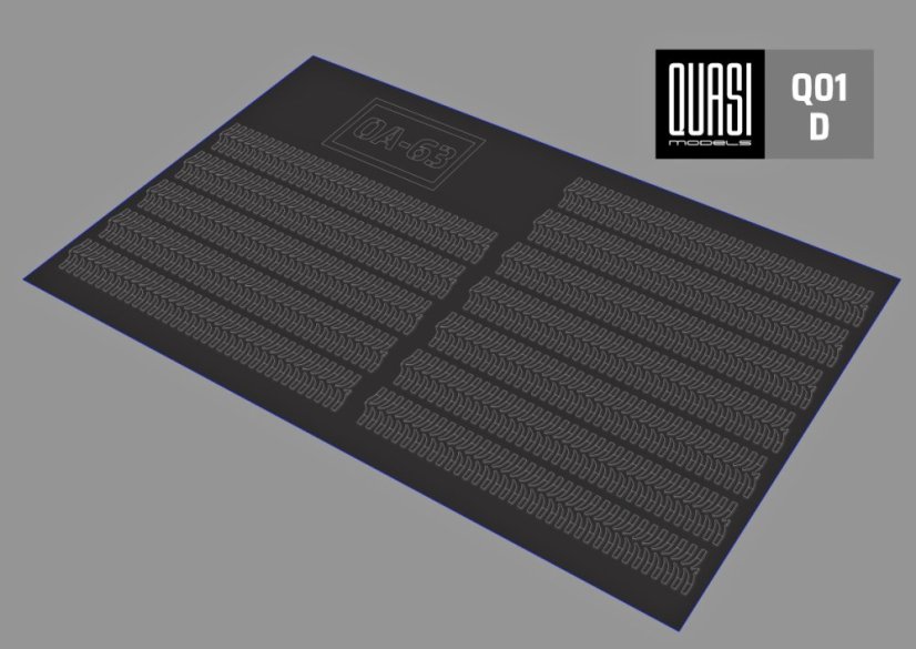 Praga V3S (QUASI) - Laserové doplňky - dezény