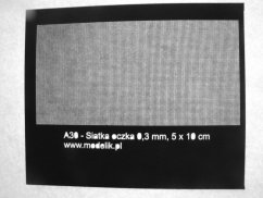 Mřížka 0,3 mm (10 x 5 cm)