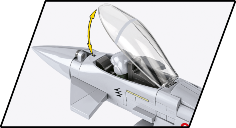 Eurofighter Typhoon ITALY - Plastová stavebnice COBI
