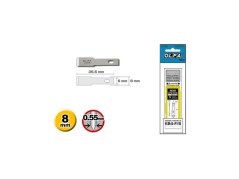 Replacement scalpel blade into Olfa KB4-F / 5 (pack of 5 pieces)