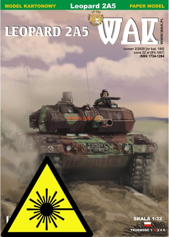 Leopard 2A5 - laserové doplňky