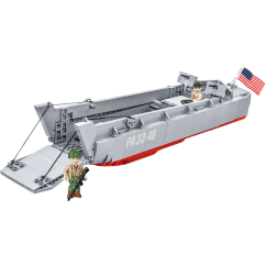 Americký vyloďovací čln LCVP-HIGGINS BOAT - Plastová stavebnica COBI