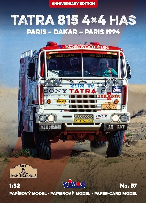 Tatra 815 4x4 HAS - Dakar 1994 -výroční edice