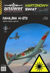 Nakajima Ki-27b Nate - Laserové doplnky - kostra