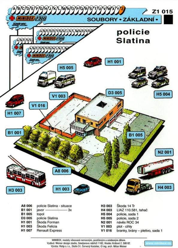 Slatina policie - souprava