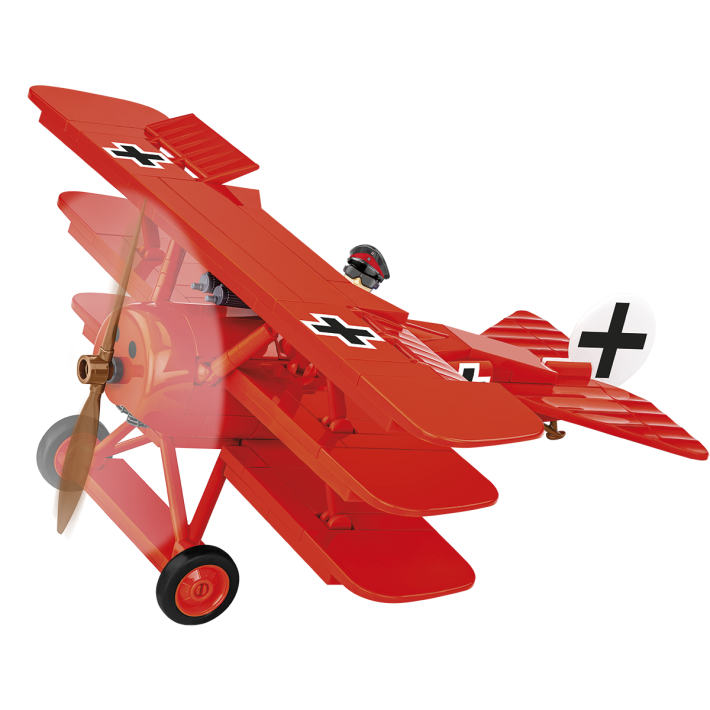 FOKKER Dr. I - Rudý Baron - Plastová stavebnice COBI