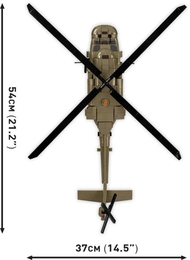 Sikorsky UH-60 Black Hawk - Plastová stavebnica COBI