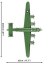 Consolidated B-24 D LIBERATOR WWII - Plastová stavebnice COBI