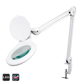 Stolní lupa s osvětlením LED, 5D, 2,25X