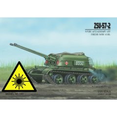 ZSU-57-2 - Laserové doplňky - kostra, detaily